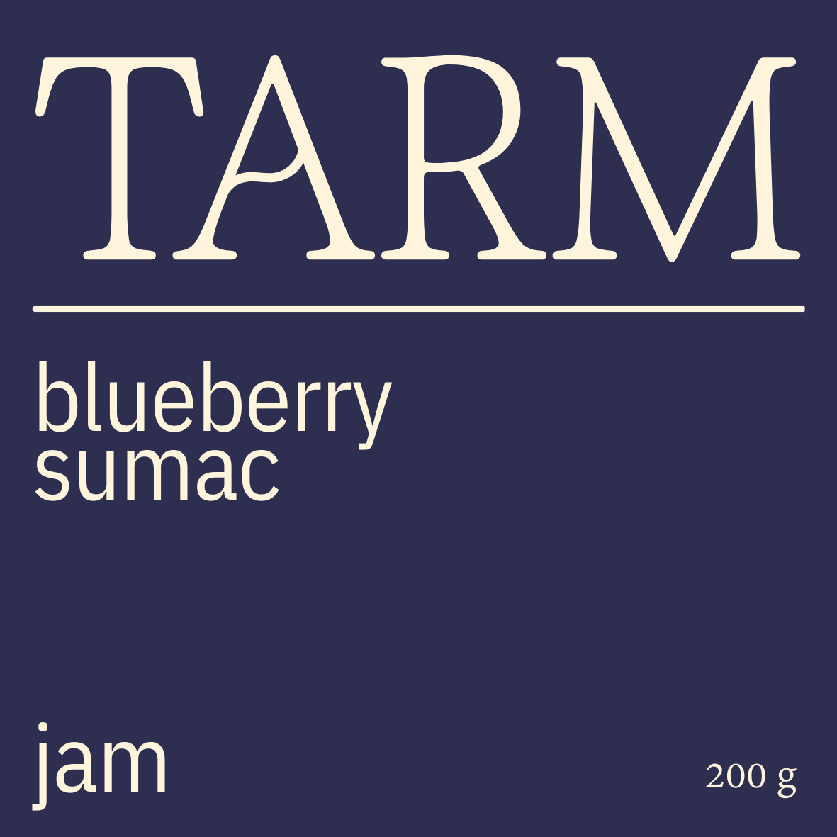 Blueberry & Sumac Jam